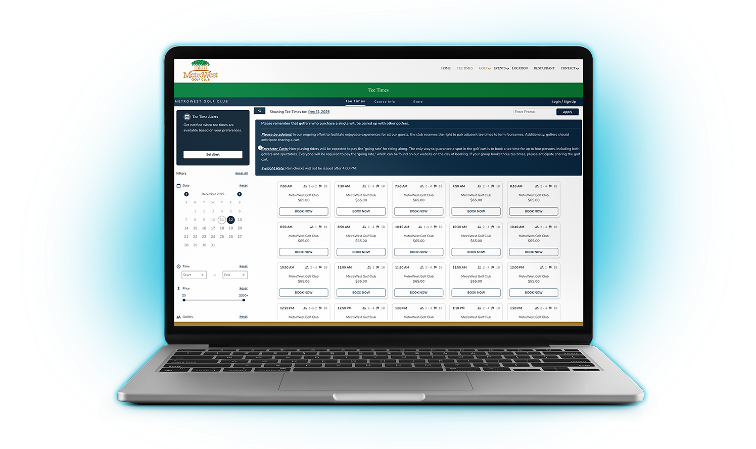 Fully dynamic website