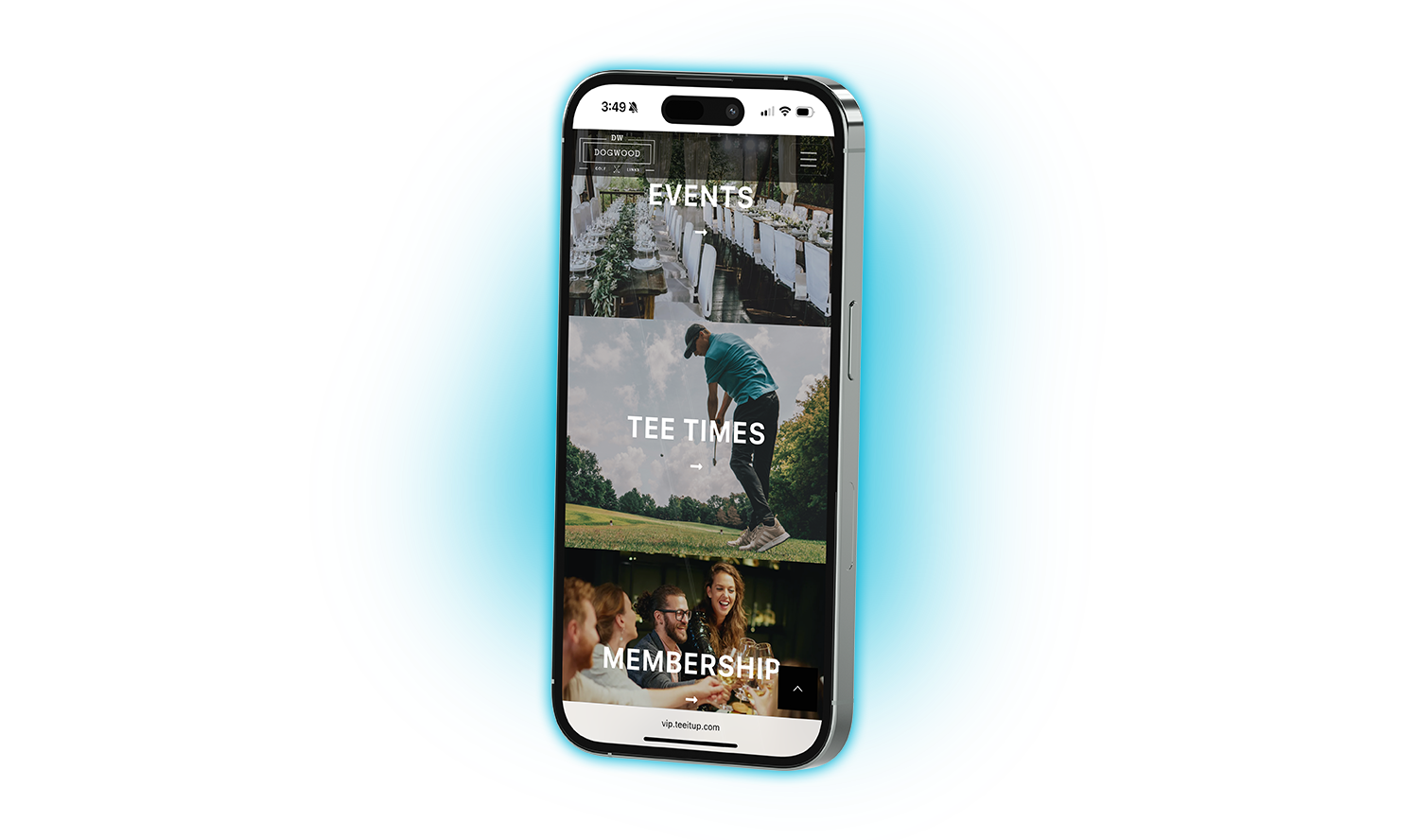 Custom, mobile-friendly design