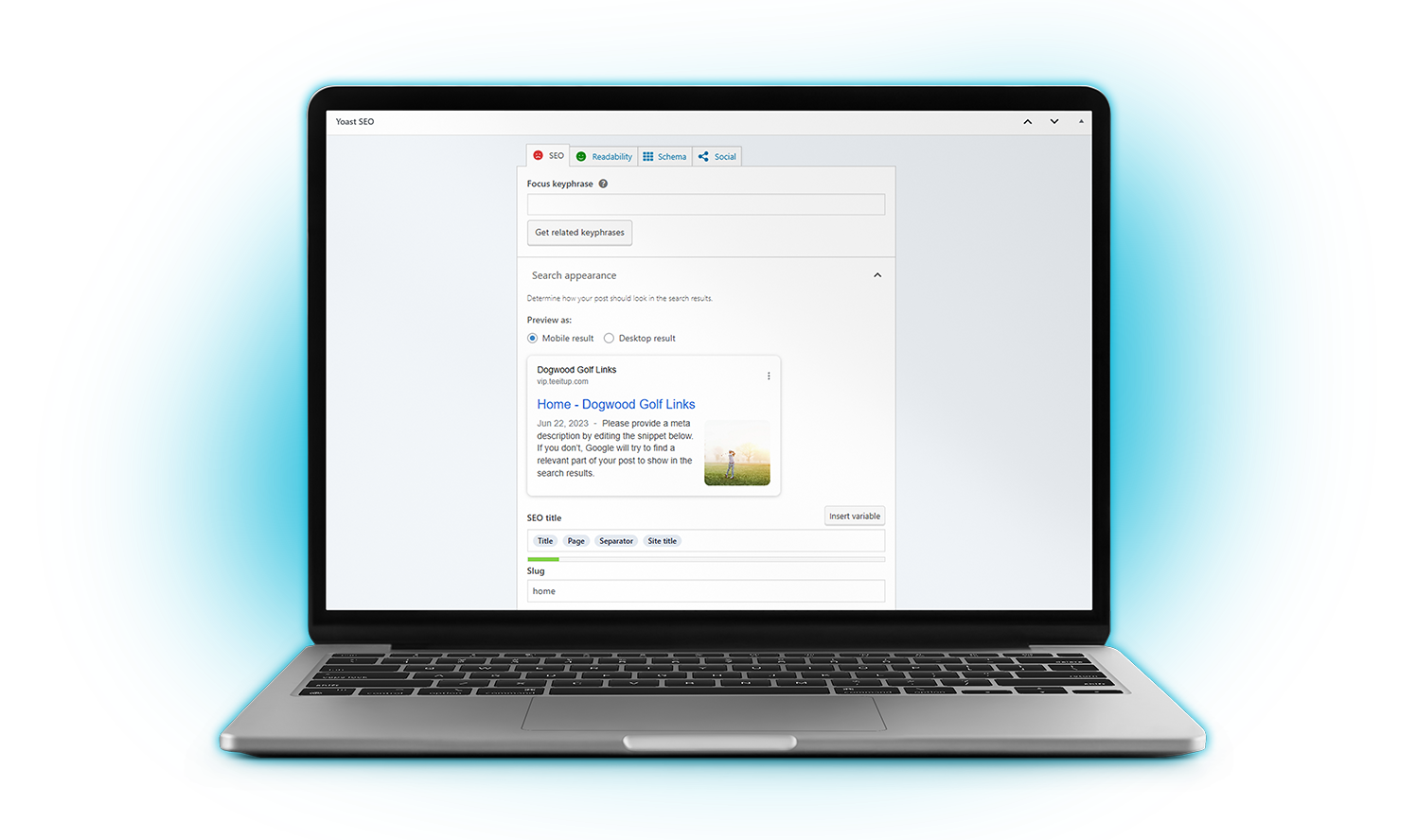 Boost SEO and track performance