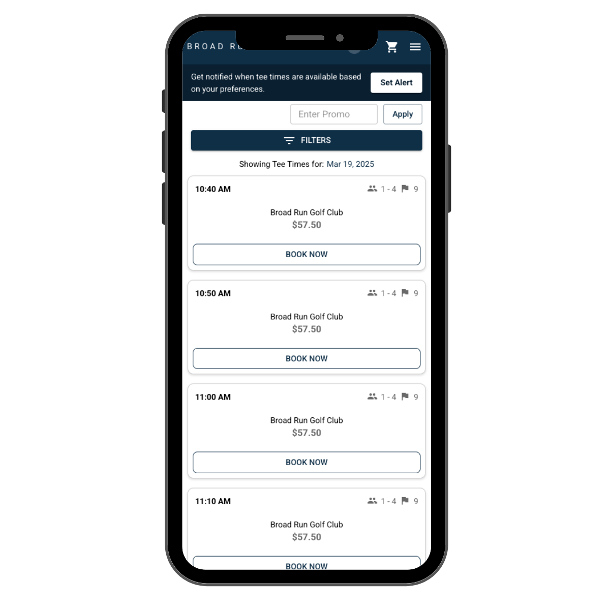 Never let a last minute cancellation go unfilled